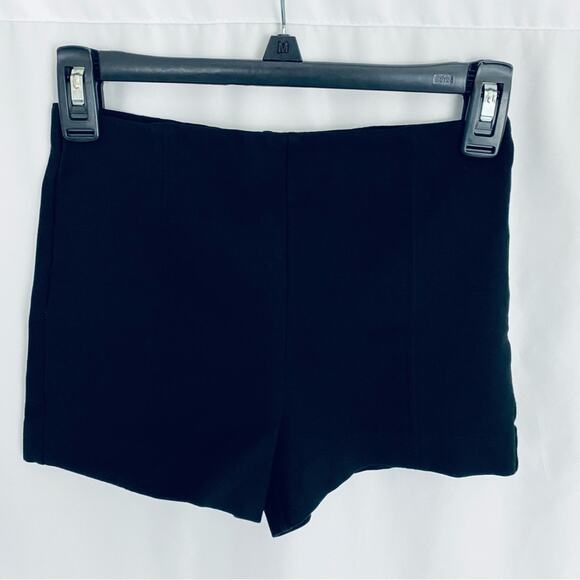 Talula High Rise Black Elastic Shorts Size 2 - Picture 1 of 7